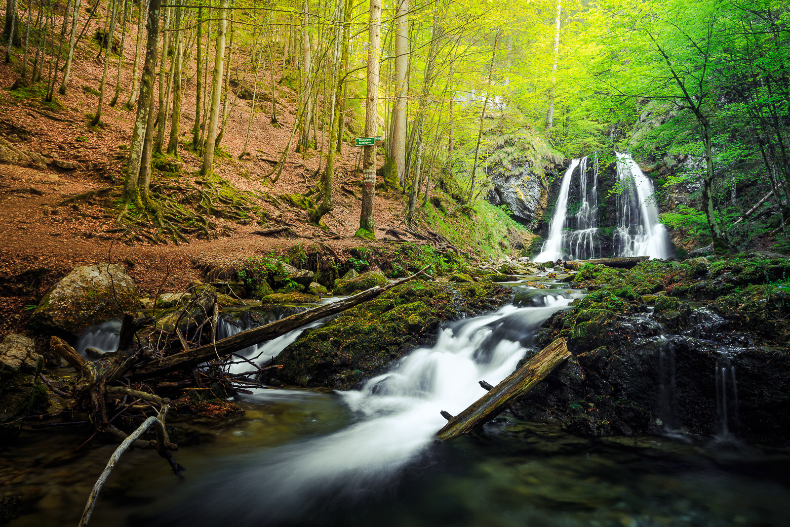 Waterfall Photography - Spring Time at Josefsthal